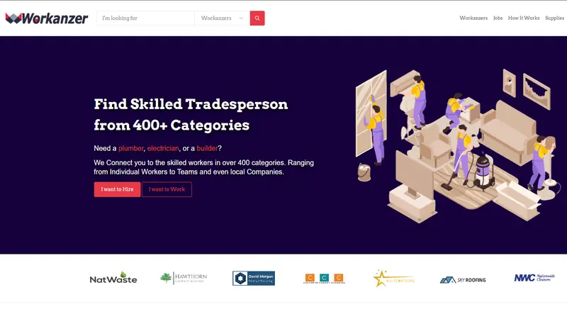 Workanzer, services marketplace by Digital Prism
